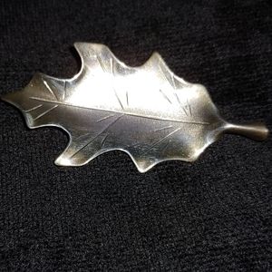 VTG Stuart Nye Sterling Oak Leaf Brooch